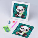 DIY Diamond Painting Full Round Crystal Drill Animal Decor for Kids (DX049)
