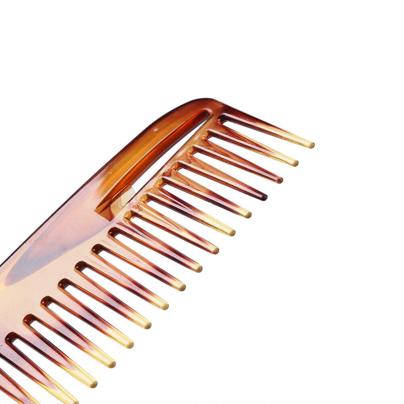 Detangling Curly Hair Comb Back Head Styling Beard Oil Comb Men Wide Teeth Co