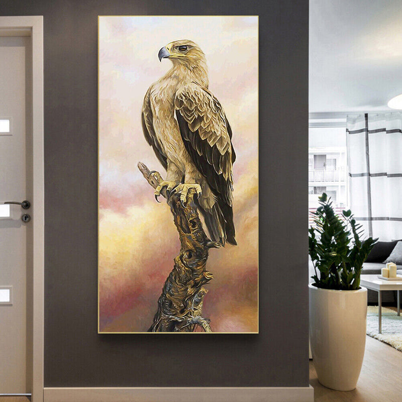 Animal Oil Paint By Numbers Kits Canvas Picture DIY Home Decoration No Frame
