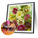 5D Full Round Drill Diamond Painting diy Flowers Needlework Decor (C1266) Newly