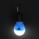 3LED Tent Hanging Lamp 3 Modes SOS Emergency Carabiner Bulb Light(Blue) Newly