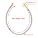 Extension Tube Hose Adapter for Outdoor Camping Tank Gas Accessories (50cm)