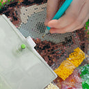 Diamond Painting Storage Book Bead Container A5 Album Binder (Green) Newly