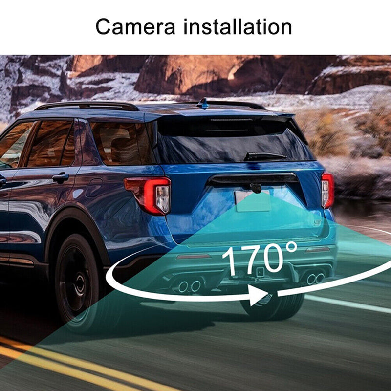 Car Parking Rear View Display with Camera TFT LCD HD Video Security 16/9 Monitor