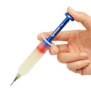 Solder Paste Flux Aluminum Alloy Manual Syringe Plunger Tube Piston P08 Booster