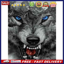 5D Kit Rhinestone Pictures DIY Howling Wolf Full Round Drill Diamond Painting