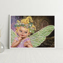 Winged Elf Girl Diamond Painting Kits Partial Shaped Drill Home Wall Art De