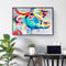 Animals Oil Painting Kit by Numbers Lion Bull Dolphin Tiger Coded Hand Drawing
