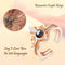 Wedding Crown Opening 100 Languages I Love You Couple Rings Projection Ring