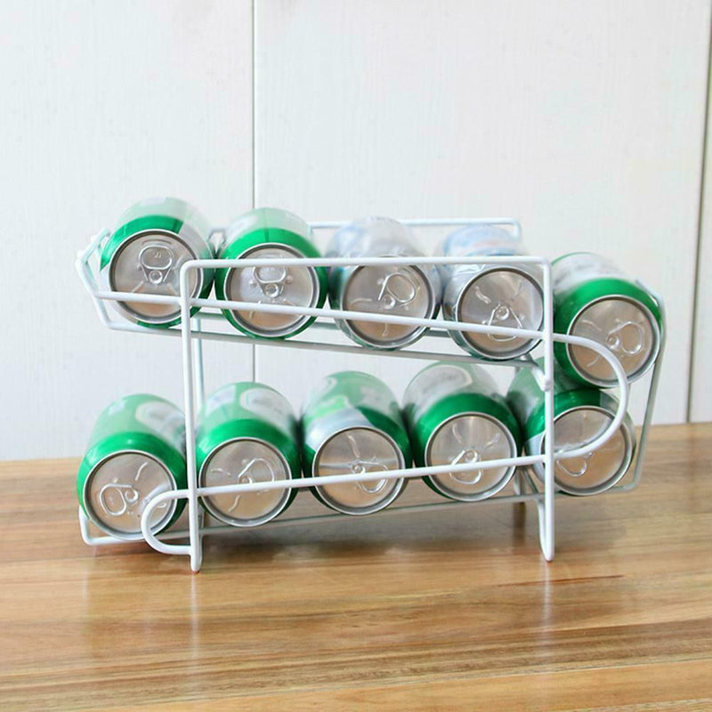 Food Tin Can & Drink Dispenser Kitchen Cupboard Fridge Rack Storage NICE D0B4