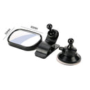 2 - in - 1 Baby Rearview Mirror, convex, shatter-proof rear seat