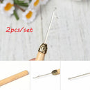2pcs/set Hot Crafts Wig Kit Crochet Hook Weaving Knitting Needle Braids Tools