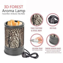 UK Plug Fragrance Diffuser Wax Melt Warmer Aromatherapy Lamp Essential Oil Lamp