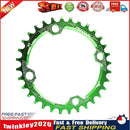 32T 104BCD Round Narrow Wide Chainring Mountain Road Bike Parts (Green) Newly