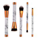 5pcs Makeup Brush Kit Eyebrow Blush Foundation Powder Beauty Cosmetic Brush