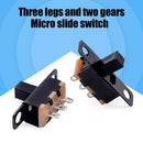 Performance Single Row Toggle Switch Vertical Slide Switch DC 50V 0.5A 3Pin
