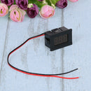 0.36inch LED Digital Voltmeter DC 4.5-30V Two Line Volt Meter(Red)