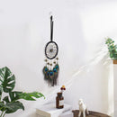 Akaddy Peacock Feathers Handmade Dreamcatcher Craft Dream Catcher Net Home Deco
