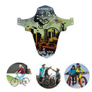 Bicycle Front Tire Wheel Wings Fenders Cycling MTB Universal Mudguard (A) Newly