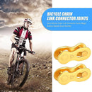 2pcs Bicycle Chain Connector Lock Quick Link MTB Road Bike Magic Buckle Parts