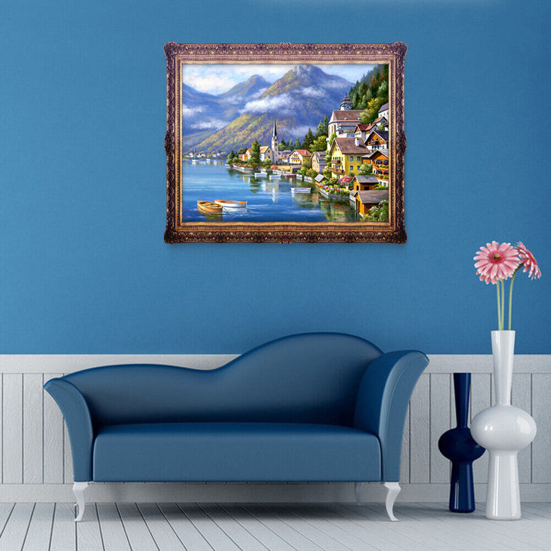 40 * 30cm Christmas Decor Diamond Painting Landscapes 5D Diamond DIY Painting Cr
