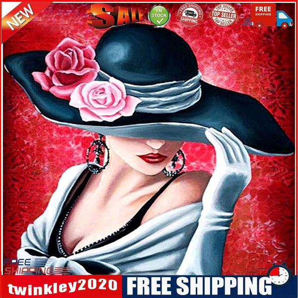 5D DIY Full Drill Diamond Painting Beauty Cross Stitch Mosaic Kit (L768)