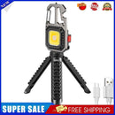 Mini LED Flashlight Keychain Can Opener Outdoor Camping Lights (Bracket)