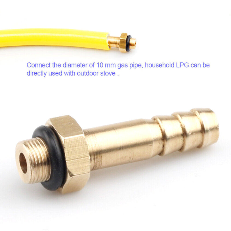 Camping Hiking Gas Can Stove Filling Joint Outdoor Gas Tank Refill Adaptor Va