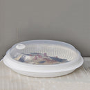 Fish Bowl Steamer Plate Microwave Oven Fish Steam Roaster Kitchen Cookware Tool