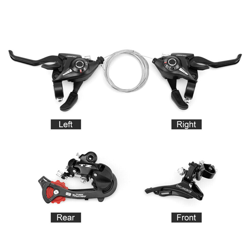 Mountain Bike Transmission Dial Set Universal Front Rear Finger Dial Accessories