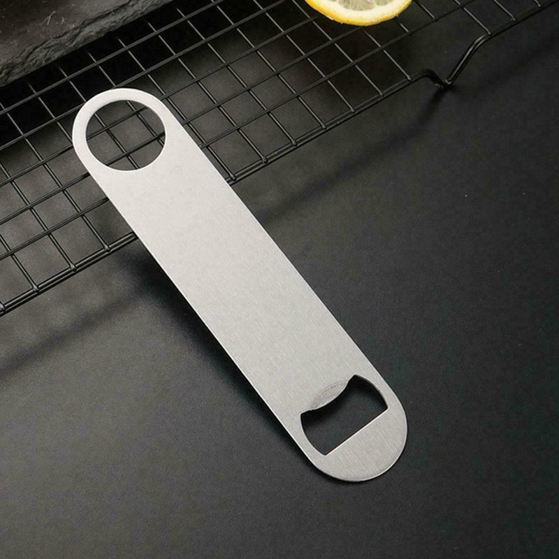Bottle Opener Flat Bartender Professional Steel Beer Bartender P2B3