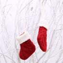 6pcs/Set Christmas Tableware Cover Spoon Fork Knitwear Sock Storage Decor Newly