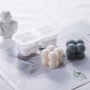Silicone Molds DIY Soap Candle Chocolate Fondant Jelly Making Molds Craft