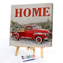Oil Paint by Numbers Letters Home DIY Coded Hand Painted Acrylic Picture Decor