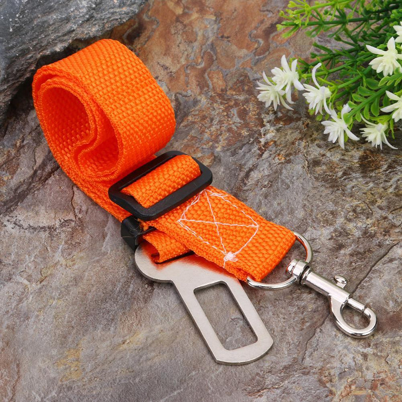 Car Pet Dog Seat Belt Safety Seatbelt Adjustable Length Dog Harness Lead Clip