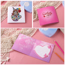 Greeting Cards Cat Special Shaped Bright Diamond Painting DIY Kit (KP005) Newly
