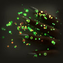 Luminous Fluorescent Diamonds Nail Stickers Glowing Designs Nail Decor (08)