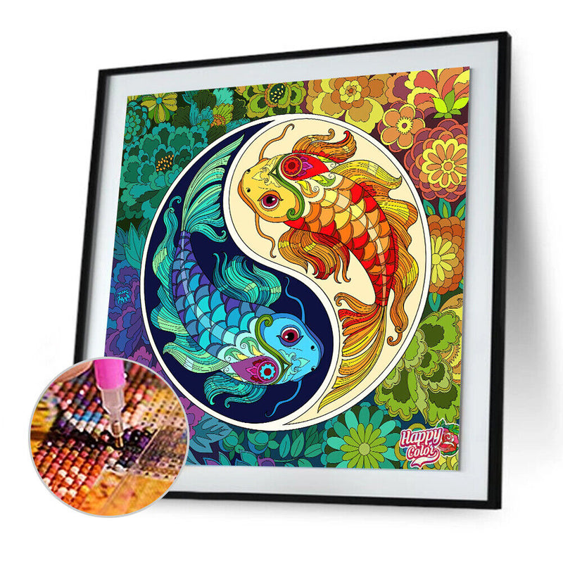 Diamond Painting Partial Special Drill Fish Picture Rhinestone