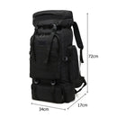 #A Sports Backpack Outdoor Training Hiking Camping Trekking Waterproof Bag Suppl