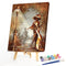 Oil Paint By Numbers Romantic Couples Coloring Picture Drawing