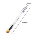 Double Side Nail Art Polish Brush Sponge Stamper Blooming Pen Manicure Set