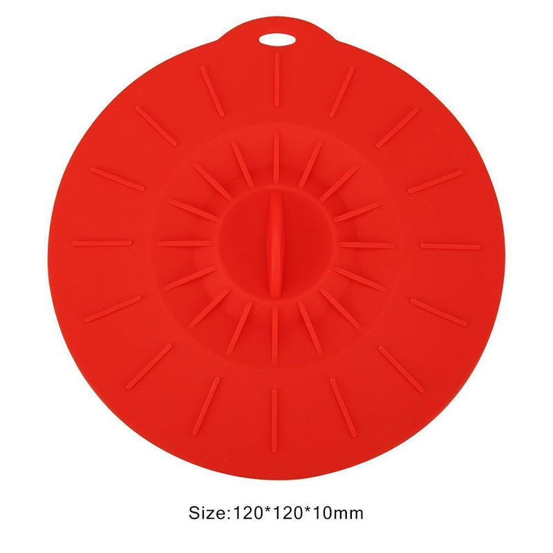 Heat-resistant Silicone Cartoon ?Dust-proof Leak-proof Cup Lid Cover (120mm