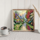 Diamond Painting Kit Landscape Full Square Diamond Mosaic Art