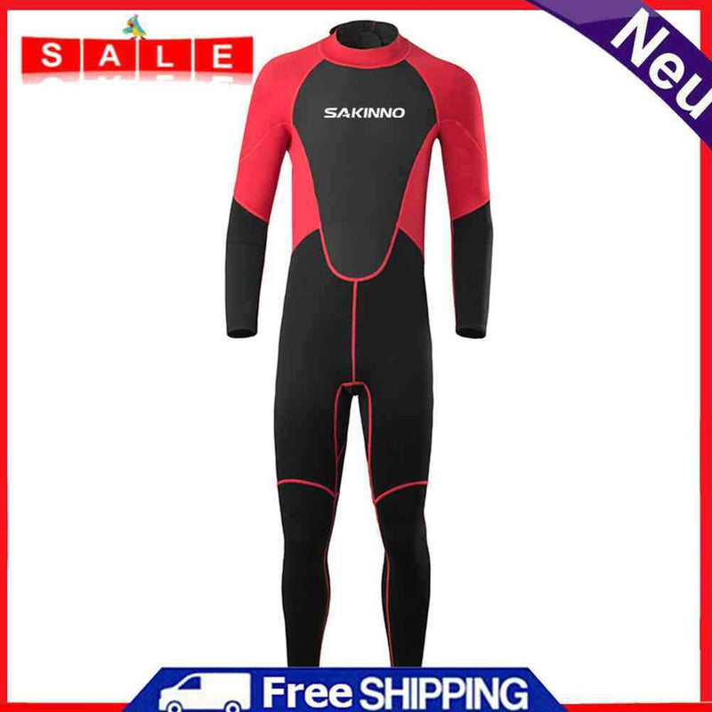 Full Body 2mm Men Neoprene Wetsuit Long Sleeve Surfing Swimming Diving Jumpsuit