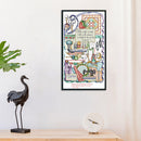 Cross Stitch Picture Cartoon Embroidery On Canvas Craft Home Decor Wall Gift