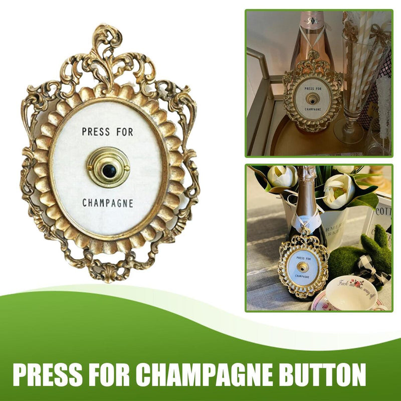 Ring-Mini-Presse für Champagnerknopf, Presse für Champagner-Türklingel.