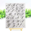 Nice Letter Alphabet Embosser Stamp Cake Decorating Baking Letters Tool F9Y2