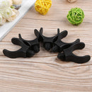 5pcs M3/8in Black Nylon Plastic Carp Fishing Rod Pole Holder Bracket Heads Newly