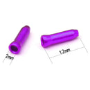 50pcs Aluminum Alloy Bike Cable End Crimps Brake Derailleur Shifter Cable Tip