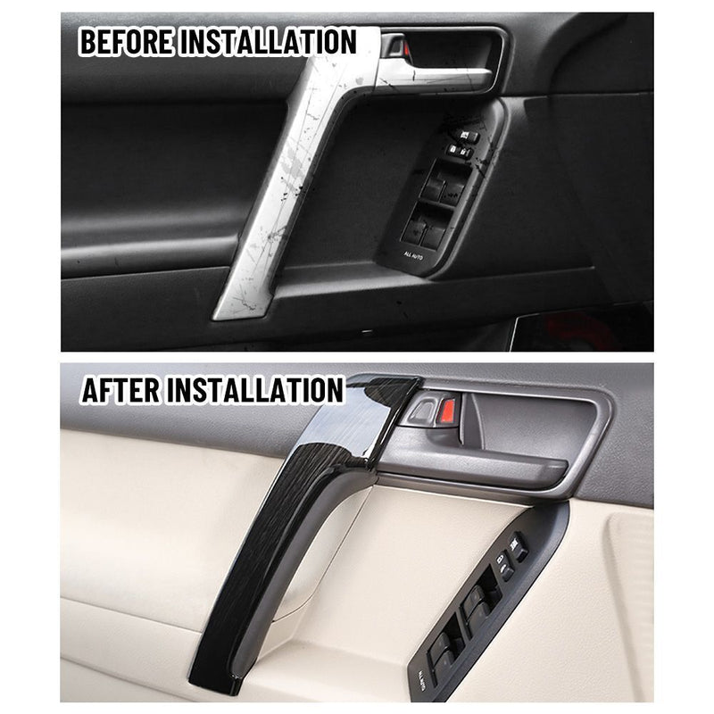 Door Handle Decoration Handle Guard Case Auto PartsFor  Prado FJ150 150 10-18